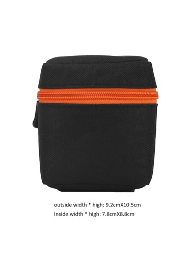 Vkemall Fotoğraf Makinesi Lens Kılıfı, Oxford Kumaşı, 7mm Anti-şok, Kemer/bant Tutucu, Hafif Ve Taşınabilir