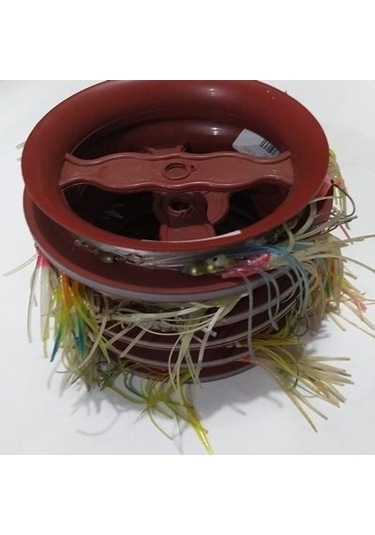 Sırtı Takımı-5 Li -Ortboy-Ahtopot -60Mm-Misine 100Mt-Kol-70Cm