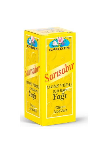 Karden Aloe Vera Sarı Sabır Yağı 20 ML