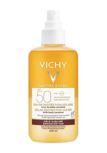Vichy Capital Soleil Solar Protective Water SPF 50 Enhanced Tan 200 ML