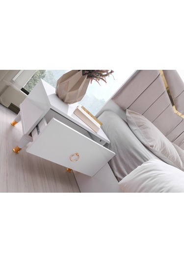 Palermo Komodin Beyaz Beyaz