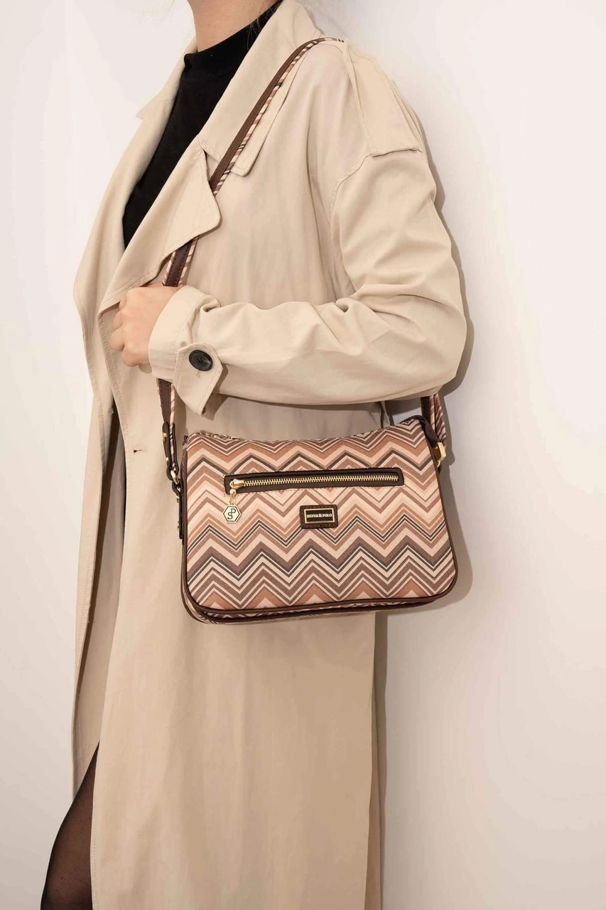 Silver Polo Kadın Çapraz Çanta 818 Nut