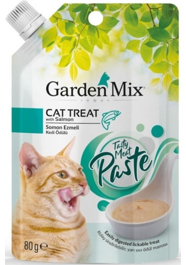 Garden Mix Somonlu Kedi Ezmesi 80gr