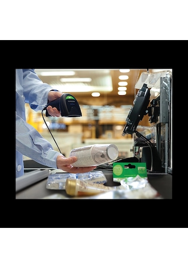 Datalogıc Quickscan Qd2590, El Tipi, Laser, Usb Kablolu, 2d Kare Kod Barkod Okuyucu Ayaklı