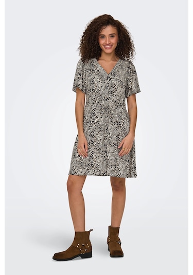 Only Bayan Elbise 15237382 Taş-siyah Taş-siyah