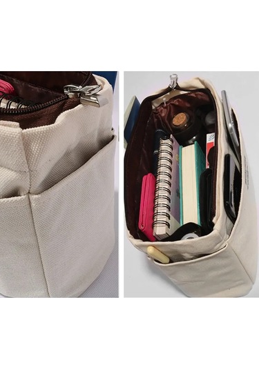 Travel Büyük Fermuarlı Çanta İç Düzenleyici, Lacivert 361982278 Mavi