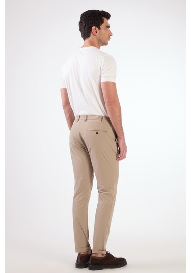 Dufy Pileli Jogger Pantolon Vizon