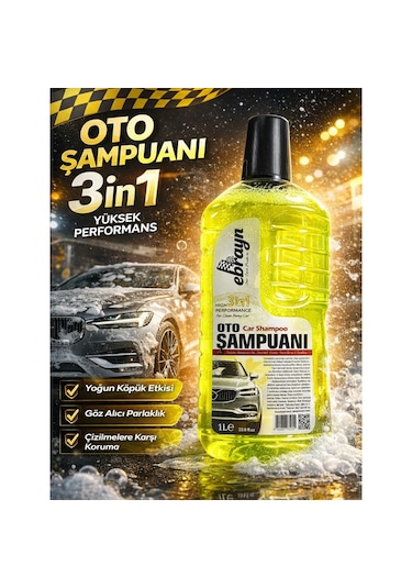 Ebrayn Oto Şampuan 1000 Ml