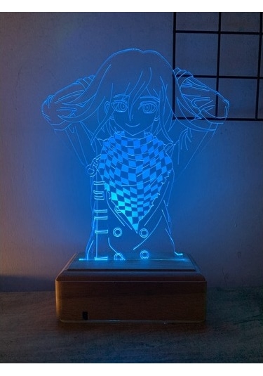 Modiwa Design Anime Kokichi Oma Danganronpa 16 Renk Gece Lambası