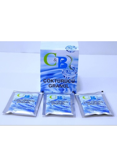 Çöktürücü Granül Havuz Kimyasalı 1 Kutu:10 Paket,75gr 25 Lt