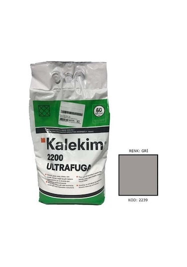 Kalekim 2239 Ultra Fuga Gri 5kg