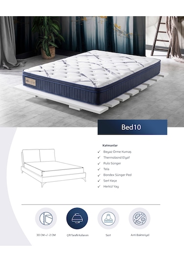Bedpark Bedpark Bed10 Ultra Full Super Yayli Yatak