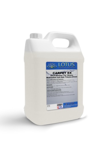 3d Lotus Carpet Ex Ekstraksiyon Tip Yıkama Makineleri için Halı Yıkama Ürünü 5 L