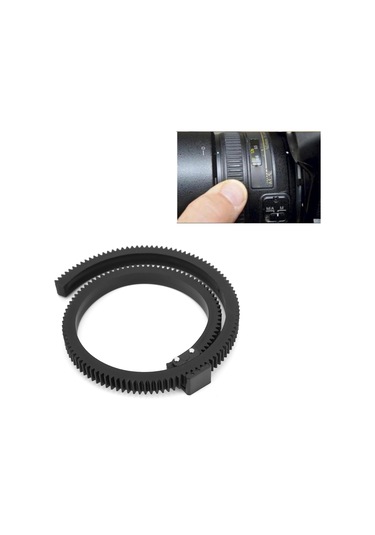 Geeroyoo Kamera Odak Ayarı Dişli Kemer, 46-92mm Lensler İçin Elastik Fokus Regülatörü, Dslr/dv Kameralar İçin Pratik Takım