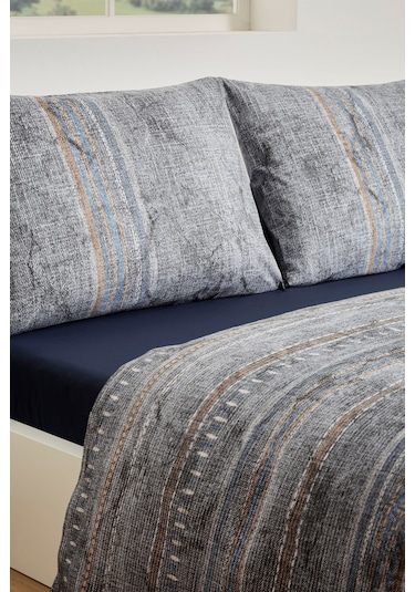 Özdilek Colorado Tek Kişilik Pike Takımı Mavi