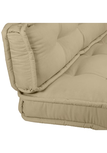 Xpermate Bisküvi Minder Petek Önü Fransız 60x120x14 Bej