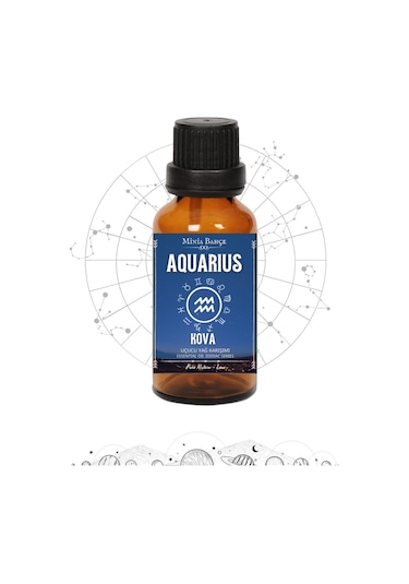 Minia Bahçe Kova Burcu - Aquarius Uçucu Yağ Karışımı 10 ML