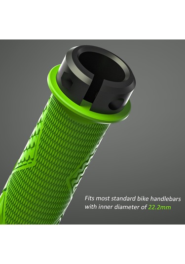 Darbeye Dayanıklı Bisiklet Gidon Sapları 22.2mm Bisiklet Y20500gr Yeşil Yeşil