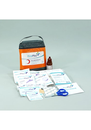 Firstplus Fp01.101 Motosiklet İlk Yardım Seti Gri - Turuncu