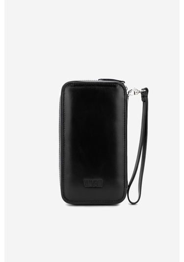 Valmenti Erkek Hakiki Deri Siyah El Çantası 301 Carlyle Erk Canta Y24 Sıyah Siyah