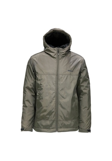 Erkek Kapitone Kapüşonlu Içi Peluş Haki Mont 001