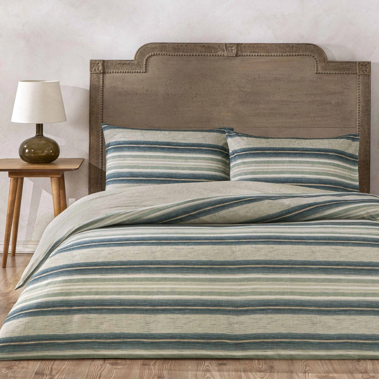 Taç Nores Ranforce Çift Kişilik Nevresim Takımı Mavi 000000001000051044 MAVI