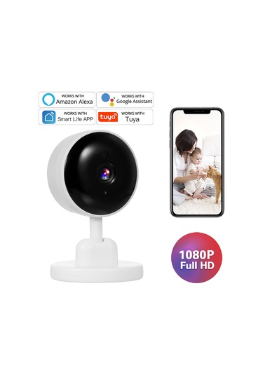 Maiyame 1080p Wıfı İç Mekan Kameralı, Gece Görüşü, Hareket Algılama, İki Yönlü Ses, 128gb Depolama, İos/android Uyumlu Bebek/evcil Hayvan İzleme