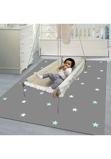 Bundera Wise Asmalı Yaylı Hoppala Ahşap Bebek Hamağı