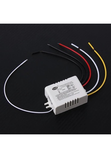 Dofolink 220v İki Yollu Uzaktan Kumanda Anahtarı - Aydınlatma Cihazlarını Ayrı Ayrı Kontrol Et - Kolay Kurulum - 30m Mesafe