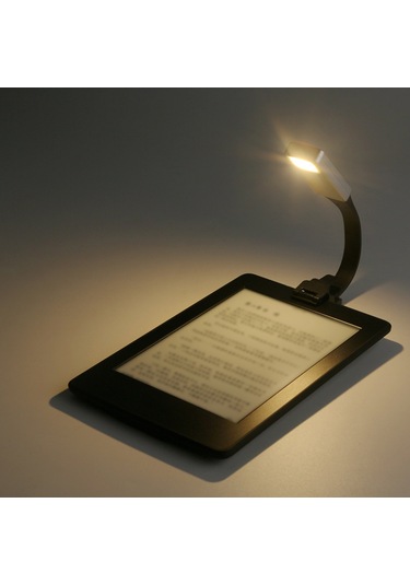 Konesam Usb Şarjlı 3 Renk Ayarı Kitap Okuma Lambası - Led Klipsli Gece Işığı Diğer