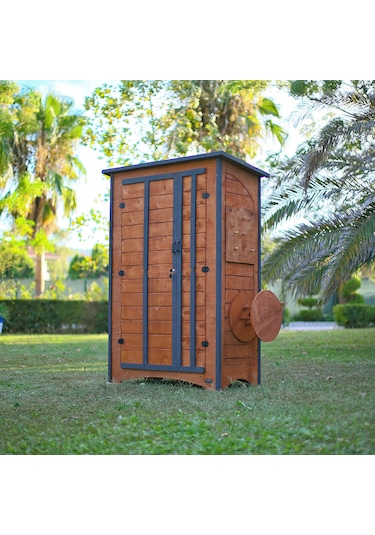 Mandu Ahşap Çok Amaçlı Bahçe Depolama Dolabı Diğer