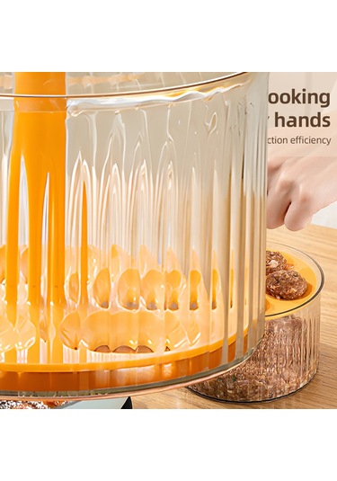 Yarı Saydam Köfte Makinesi - 5 Top Köfte Makinesi Aracı Beyaz Diğer