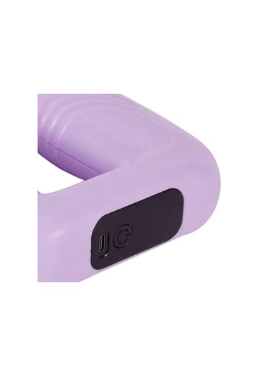 Suntek Elektrikli Masaj Halkası Kompakt El Aleti Yetişkinler Menekşe