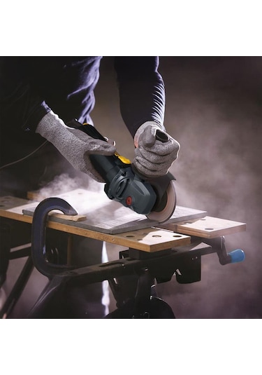 Cat DX37P 750 Watt 115 MM Profesyonel Avuç Taşlama + 5 Adet Metal Kesme Taşı