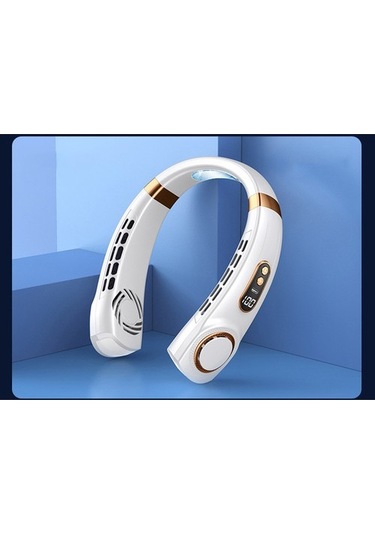 Taşınabilir Boyun Askılı Fan Usb El Tipi 2198 Beyaz