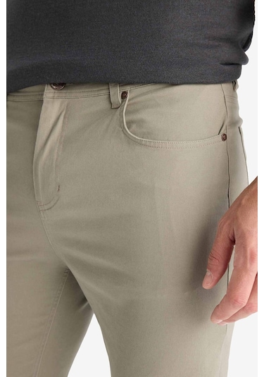 Defacto Slim Fit Dar Kesim Dar Paça Pantolon B2089ax25aukh465 Haki Defacto Slim Fit Dar Kesim Dar Paça Pantolon B2089ax25aukh465 Haki