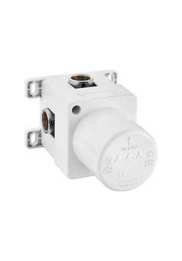 Eca Ankastre Duş  Bataryası Sıva Altı Grubu 102166102 Beyaz