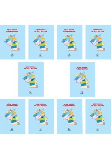 Gülpaş 217 Kitap Okuma Ve Özet Defteri 32 Yp. 20 x 28 - 10 Adet