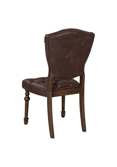 Evdema Vitale Cool Ahşap Sandalye Kahverengi Ms.Set23-S