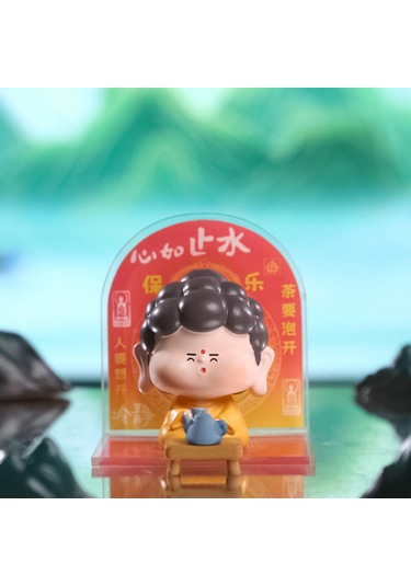 Suntek Sevimli Buda Heykeli Heykelcik Reçine Araba Stil-d