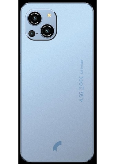 Gmr Reeder S23 Pro Max Kasa Ve Arka Batarya Pil Kapak - Mavi