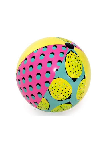 Bestway Retro Baskılı Top 122 Cm Çok Renkli