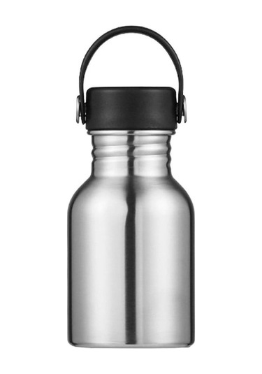 Diğer Suntek Paslanmaz Çelik Spor Bisiklet Su Şişesi Pp Kapak 350 Ml Gri, Gri Renkli Gri