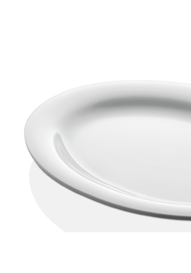 Alezy 630 Göreme Melamin Termostar Arya Kayık Tabak 39,5 Cm Beyaz