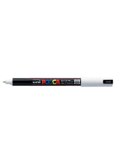 Uni Posca Pc-1Mr Boyama Markörü 0.7 MM Beyaz