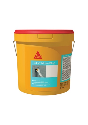 Sika Monoplug 5 Kg Çimento Esaslı, Hızlı Priz Alan Tıkaç Harcı