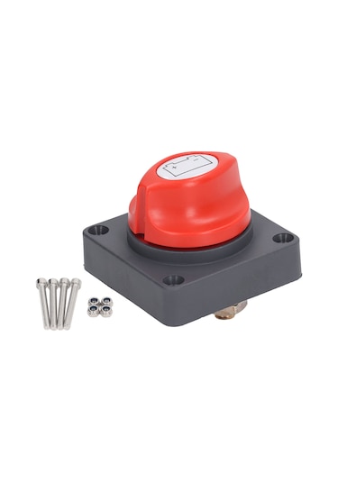 Springsun Güvenli Akü Kesici Anahtarı - 12v 24v 48v - Elektrik Sızıntısı Önleyici - Otomobil, Gemi, Kamyon Uyumlu