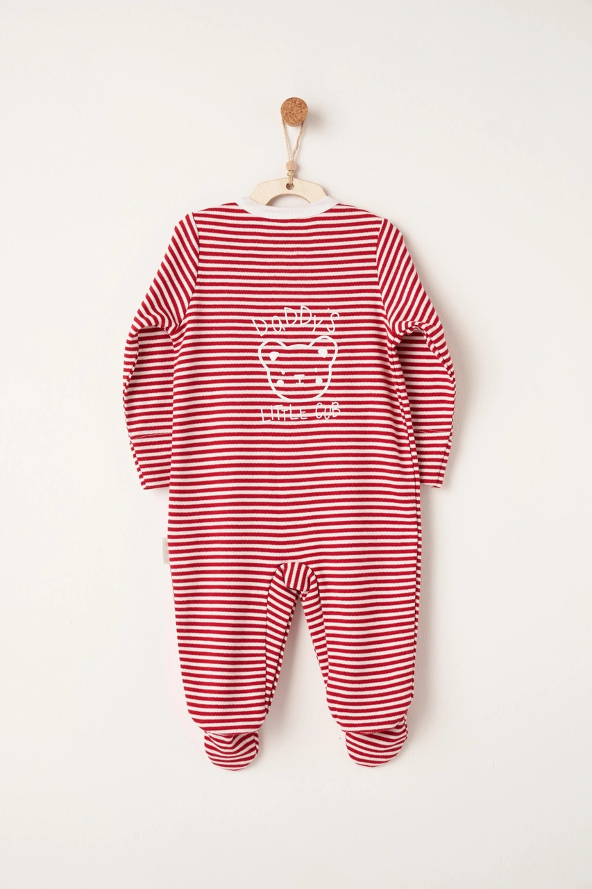 Bebek Tulum Romper Bamboo Ac26351 Kırmızı