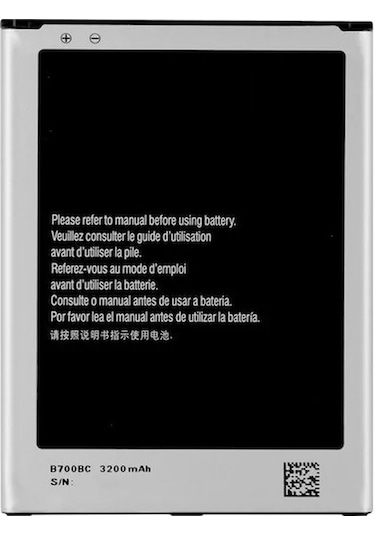 Samsung Uyumlu İ9200 Mega Batarya Pil