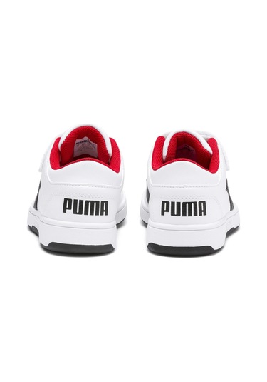 Puma Rebound Lay-up Lo Bantlı Çocuk Ayakkabı Çok Renkli